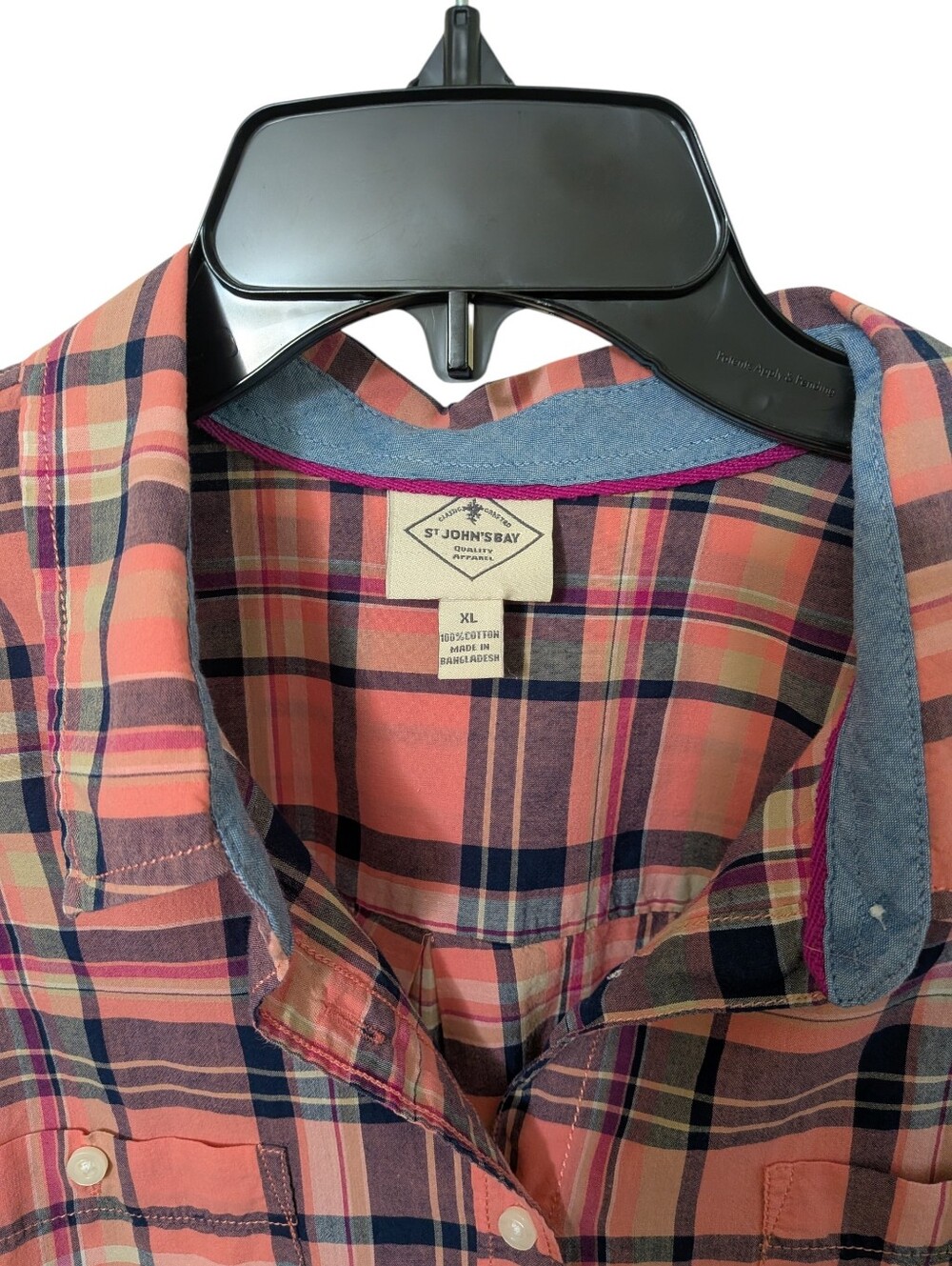 St. John's Bay Button-Down Shirt, Women's Sz XL, EUC